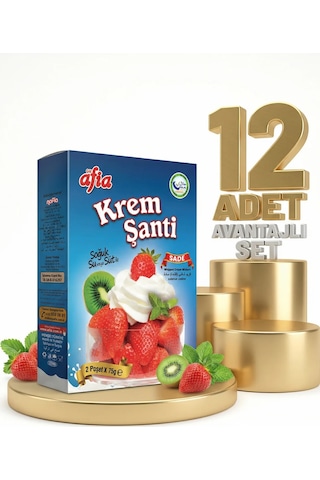 Afia Sade Krem Şanti 12x150 Gr