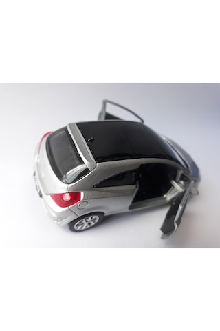 Opel Corsa Opc Metal Araba Dıecast Koleksiyon Metalik Gri