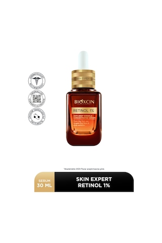 Bioxcin Skin Expert Retinol Serum %1 30 ml - Derin Kırışıklık Karşıtı Seramid Complex