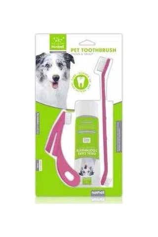 Nunbell Köpek Diş Bakım Seti Macun + Fırça