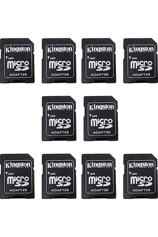 Mikro Sd Çevirici Adaptör Hafıza Kartı Değildir Micro Sd Adaptör 10'lu Paket