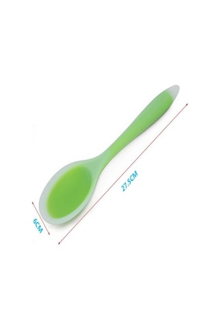 Valletta Aloha Isıya Dayanıklı 5 Parça Silikon Spatula Set Yeşil