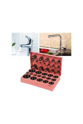 Pazly 419 Adet Evrensel Metrik O-ring Kiti, Saklama Kutusu