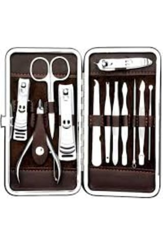 Pro Tırnak Batması Manikür Pedikür Seti 12 Parça