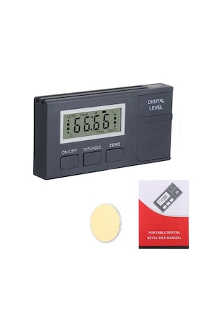 Pazly Alüminyum Dijital Ölçer, 0.05 Çözünürlük, Manyetik Tabanlı, Ahşapçılık & İnşaat İçin, Pil Yok, Taşınabilir