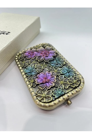 Mama Karma Cep Aynası Katlanabilir Hediye 303162564 Altın Rengi