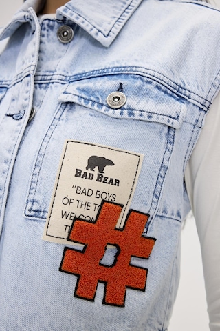 Joanne Ocean Blue Kadın Denim Yelek Açık Mavi