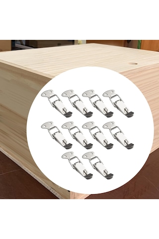 Suntek 10x Yaylı Geçiş Mandalı Metal Kutu Asma-kilit-delikli