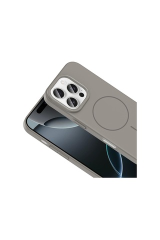 Apple İphone 16 Pro Kılıf Magsafe Şarj Özellikli Renkli İnce Yapılı Sararmaz Kılıf