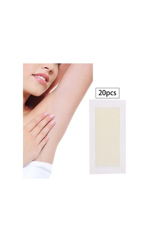 Dolıty 20x Ağda Şeritleri Tek Kullanımlık Tüm Cilt Sarı