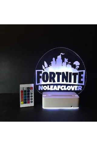 Sevgiliye Hediye Fortnite Masaüstü 3D Led Lamba