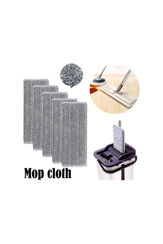 Yunboo Ev İçin Yıkama Uygun Mikrofiber Mop Yedek Padı - Yeniden Kullanılabilir Temizlik Döşemi, Dayanıklı Ve Kaliteli
