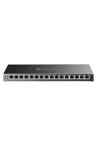 Tp-link Tl-sg116e 16 Bağlantı Noktalı Gigabit Kolay Akıllı Yönetilen Ağ Anahtarı Gigabit Rj45 Bağlantı Noktaları, Metal Gövde, Veri Trafiğini Optimize Eder, Igmp Gözetleme, Merkezi Yönetim, Enerji Tasarruflu Siyah Metalik