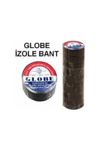 Globe Siyah İzole Bant 50 Adet 5 Paket Elektrik Bantı