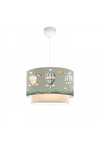Homing Balonlu Çocuk Odası Sarkıt Pastel Yeşil 241830