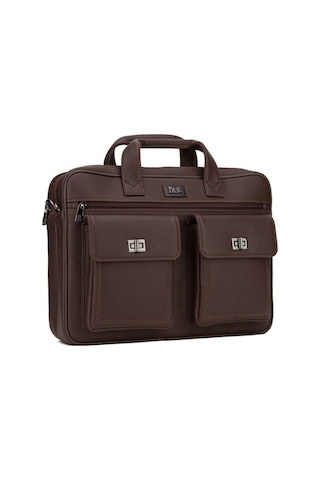 Bilik Deri Kahve Rölax Unisex Laptop & Evrak Çantası Crl V-40 Kahve Kahverengi