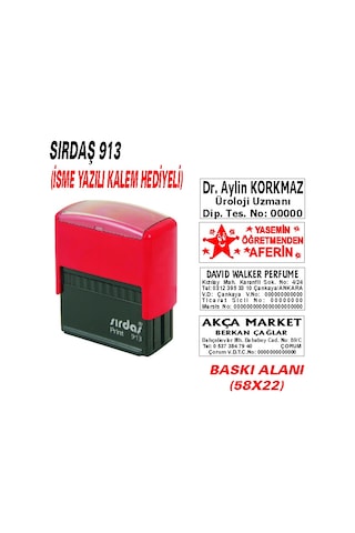 Sırdaş 913 - Firma - Ofis - Şirket - Doktor - Avukat Kaşesi N11.22952