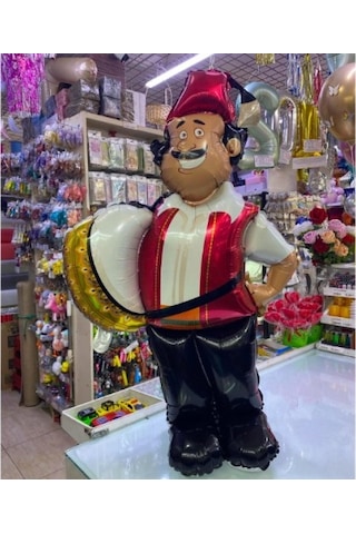 Ramazan Davulcusu Ayaklı Folyo Balon 1