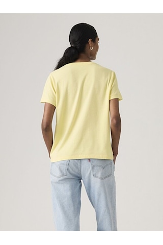 Levi's Kadın Favorite Cotton Sarı Tişört - 008c4-0000