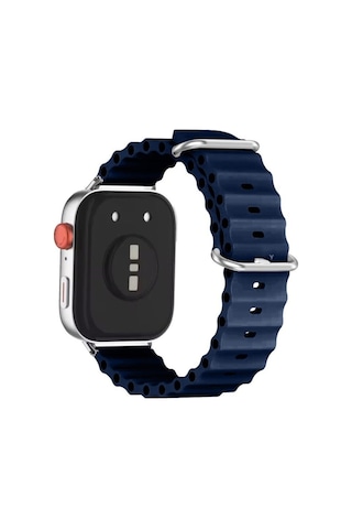 Huawei Watch Fit 3 & 4 Uyumlu Seaflex Ocean Tokalı Silikon Kordon