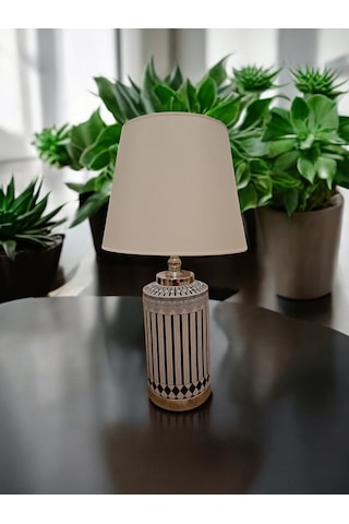 Şah Küp Efes Abajur Renkli Çok Renkli