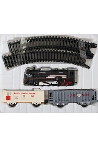 Oyuncak Klasik Tren Seti Pilli 13 Parça Classic Train Raylı Vagon