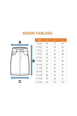 Kız Çocuk Paraşüt Etek 2950 Vizon