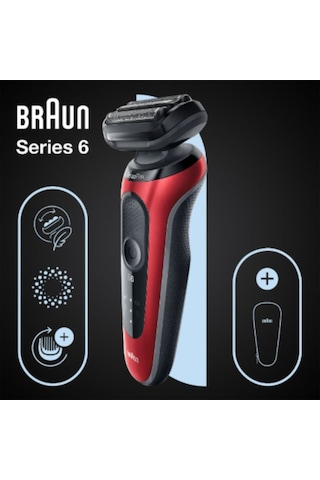 Braun Series 6 Islak Ve Kuru Elektrikli Tıraş Makinesi 61-r1000s