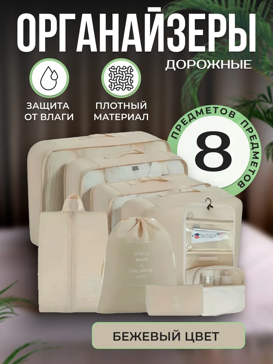 Leonova Valiz İçin Seyahat Organizer Seti 266026792 Bej