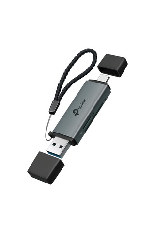 Ua430d Usb 3.0 Type-c & Type-a Sd/microsd Kart Okuyucu 5 Gbps Hız, Uhs-ı 200 Mb/s, Çift Kart Eşzamanlı Okuma/yaz