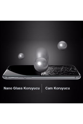 Xiaomi Mi 9 Se Kılıf Süper Silikon Yumuşak Korumanano Glass Şeffaf
