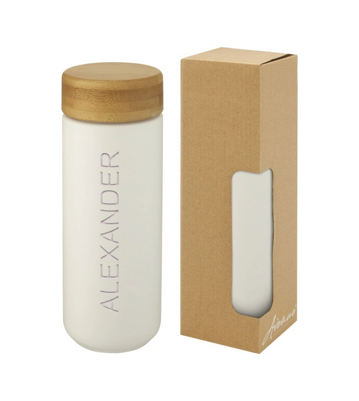 Avenue Lumi Bambu Bardak Tek Beden Beyaz Beyaz