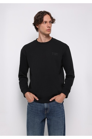 Colin's Colins Comfort Fit Erkek Siyah Sweatshirt Cl1075729 Q1.v2 Blk Siyah