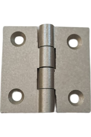 Canex Krom Alüminyum Menteşe 4 cm / 40 mm ( 10 Adet )