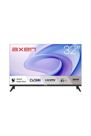 Axen AX32HMLN-N01S 32" 80 Ekran HD Ready Dahili Uydu Alıcılı LED TV