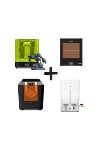 Phrozen Mega 8k S Msla 3d Yazıcı + Wash Mega S + Cure Mega S + Pump & Fill + Sonic Saber + 2 Adet Hyperfine Reçine