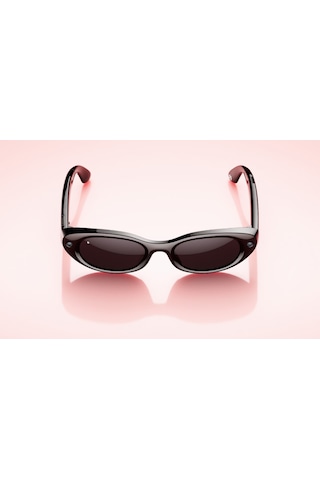 Meta Glasses Starfire Kylie Edition Xs Akıllı Gözlük 48-21 Siyah Çerçeve, Siyah Lens, 12 Mp Kamera, 3k Video, Meta Aı, 32 Gb