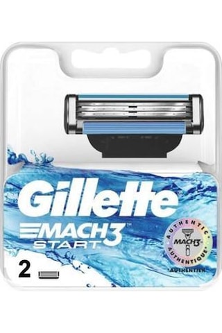 Gillette Mach3 Start Yedek Tıraş Bıçağı 2'li