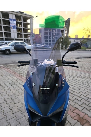 Motocam Volta Revolt Rsx7 Ön Cam 2022-2026 Model 75cm Füme Renkli 4mm