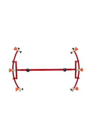 Tarım Garaj 3+3 Başlıklı Hilal Tip İlaçlama Makina Aparatı Krom Boru
