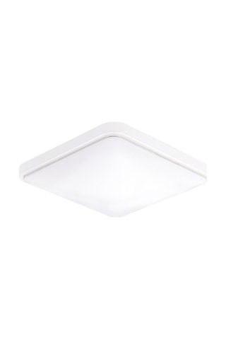 Geeroyoo 24w Beyaz Işık Led Tavan Lambası, Kare, Akrilik, Gümüş Çizgili, 220v, 5-8 M² Aydınlatma, Modern Basit, Mutfak/balkon/oda Gümüş