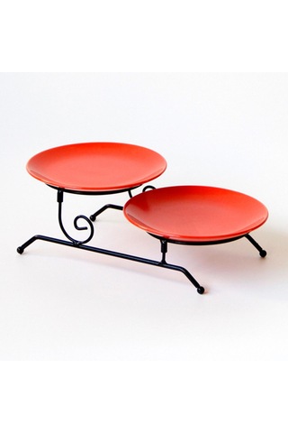 Suntek Cupcake Kek Standı Servis Tepsisi Retro Centerpiece