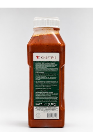 Giztat Cheftime Anatolian Sauce/anadolu Sos 2 Lt