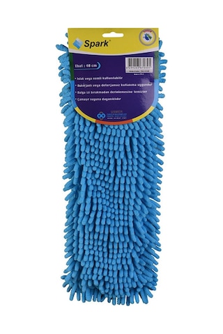 Spark Teleskopik Mop Plastik Yedek 50 CM Çok Renkli