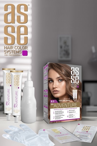 Asse Set Boya 8.3 Açık Dore Kumral (530343085)