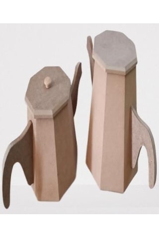 1448bng90229hobi Adn Dekoratif Çaydanlık Cnc Kesim Ahşap Mdf Ham Model El Yapım Ahşap