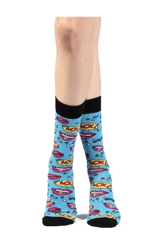 Ozzy Socks Pop Desenli Çorap Lacivert