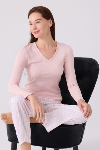Arnetta Kadın Pembe Pijama Takımı Ar3120-s-v1 Pembe