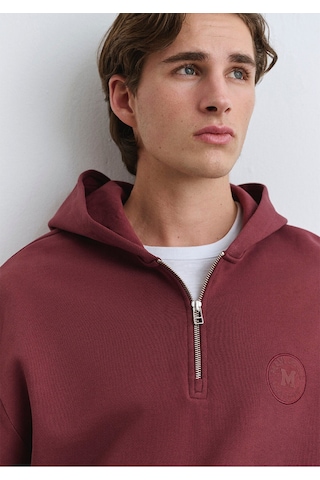 Mavi Yarı Fermuarlı Bordo Sweatshirt 0s10305-70396 Bordo