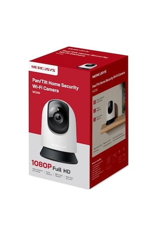 Mercusys Mc200 / 1080p Güvenlik Wi-fi Kamerası / 360 Görüş / Gece Görüşü / Akıllı Hareket & Kişi Algılama